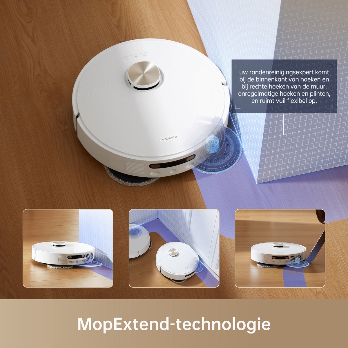 Afbeelding 2 van Dreame L10s Pro Ultra Heat - Robotstofzuiger met Heetwater Dweilfunctie - Objectdetectie en vermijding