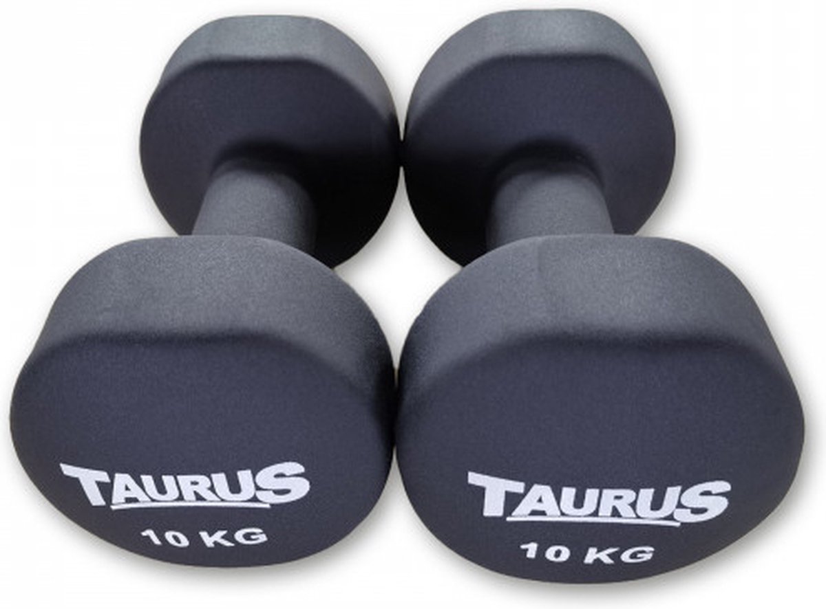 Taurus Neopreen Studio Trainingshalter 1,5 kg - per stuk - dumbbell - dumbell - halter - earobics - earobic - pumptraining — afbeelding 2