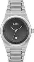 Hugo Boss Steer 1513992 Horloge - Staal - Zilverkleurig - Ø 42 mm
