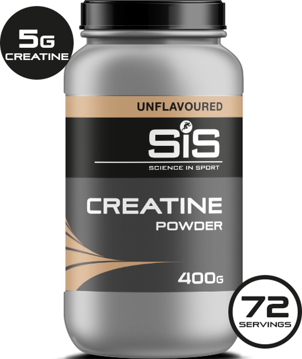 Goedkoopste Science in Sport - SISCreatine - 400g - zonder smaak - Creatine Monohydraat (100