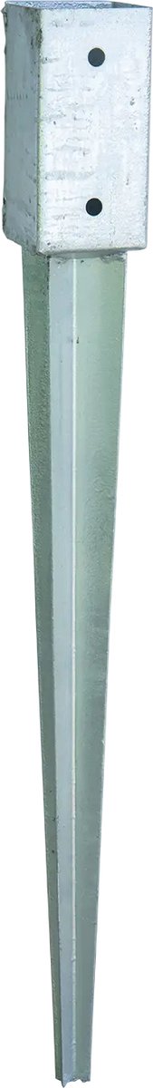 Paalhouder 71x71mm.