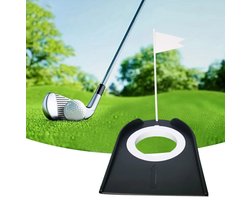Golf put trainer - Put hole met vlaggetje - Golfaccessoire - Gemakkelijk oefenen - Golf putter