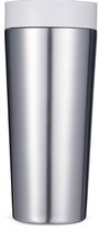 Circular & Co - Travel Mug - Koffiebeker To Go - Coffee To Go Beker - 454 ml - Stainless Steel - Pebble White - 16oz – Duurzaam