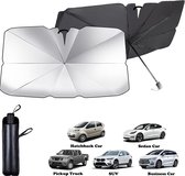 Voorruit Zonnescherm Paraplu(Maat L) -Voorruit Zonnescherm Auto Parasol - Covers Auto Zon Protector- Interieur Voorruit Bescherming