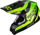 Scorpion Vx-16 Evo Air Soul Black-Green L - Maat L - Helm