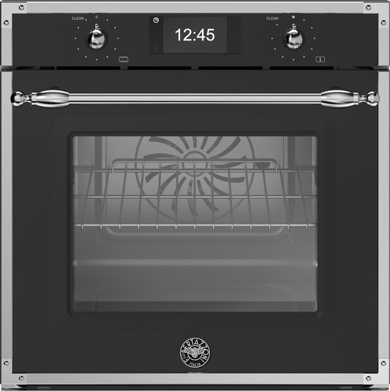 Bertazzoni F6011HERVPTNE stoomoven met pyrolyse, inbouw, 60cm, Heritage