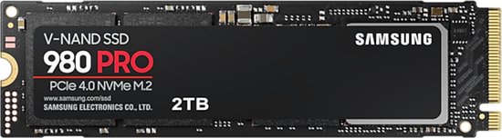 Samsung 980 PRO - Interne SSD - PCIe 4.0 - NVMe M.2 - 2 TB