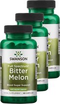 Swanson | Full Spectrum Bitter Melon 500mg | 60 Capsules | 3 stuks | 3 x 60 capsules