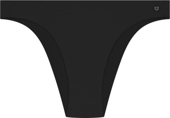 A-dam Black Mojo - Bikini broek - Zwemkleding - Gemaakt van Gerecyclede Flessen - Vegan - Dames - Vrouwen - Zwart - S