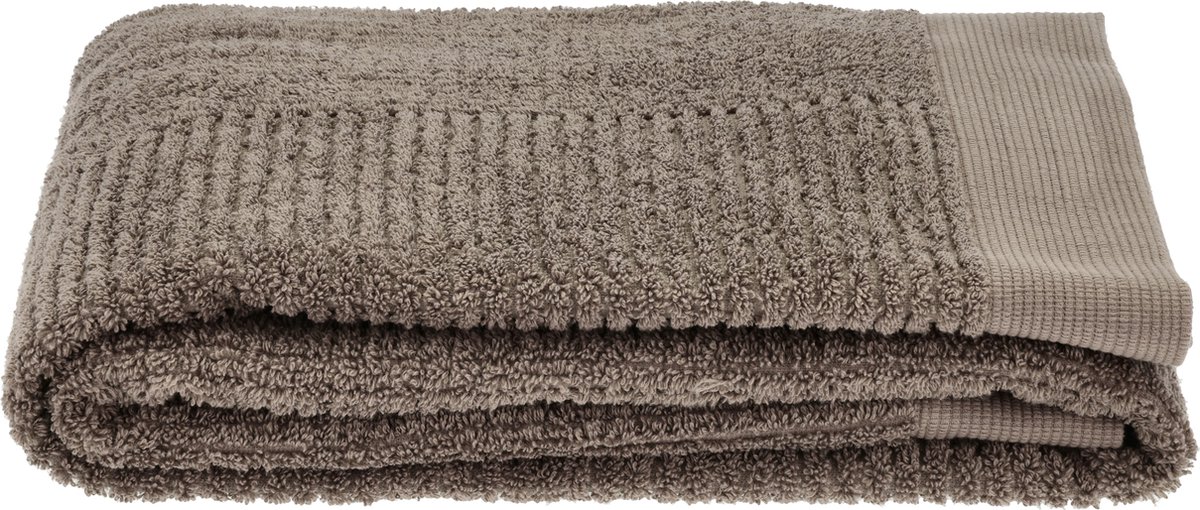 Zone Denmark Classic Badhanddoeken - 70 x 140 - Handdoeken Hotelkwaliteit - Hoge Absorptie - 100% katoen - 600 g/m2 - Taupe