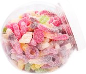 Sour Mix candy - zuur snoep in vorm van sleutels, colaflessen en figuren - 800g