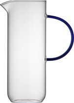 Lyngby Glas Torino Glazen kan 1,1 liter Helder/Blauw