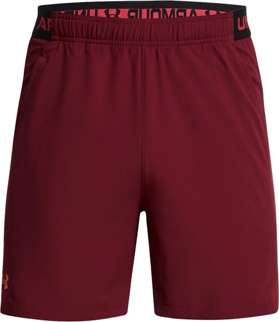 Shorts UA Vanish tissé 6 pouces -RED 625 Taille : XL
