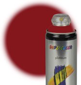 Dupli-Color platinum zijdemat lak RAL 3003 robijnrood - 400 ml.