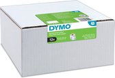 DYMO originele LabelWriter multifunctionele labels | 32 mm x 57 m | 6 rollen met elk 1.000 labels (6.000 zelfklevende etiketten) | Zelfklevend | voor de LabelWriter labelprinters
