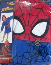 Spiderman badjas - ochtendjas - duster - kamerjas - maat 122/128
