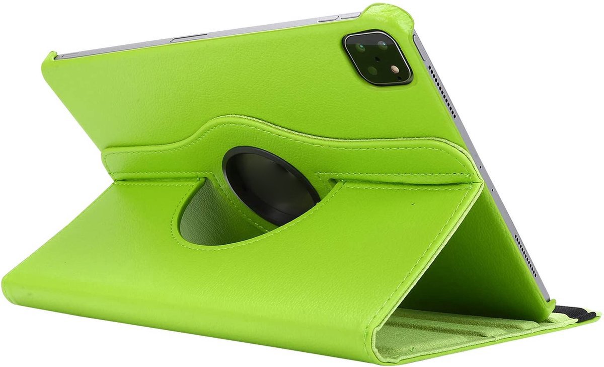360 Tablet Case - Geschikt voor iPad Air 4e Generatie Hoes - 10.9 inch (2020) - Groen