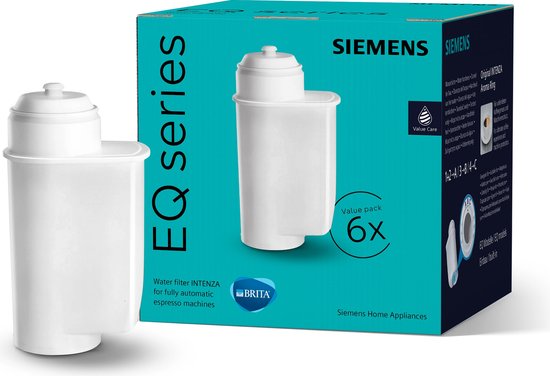 Siemens - TZ70063A BRITA Intenza Waterfilter voor volautomatische koffiemachines - EQ Series - 6 stuks