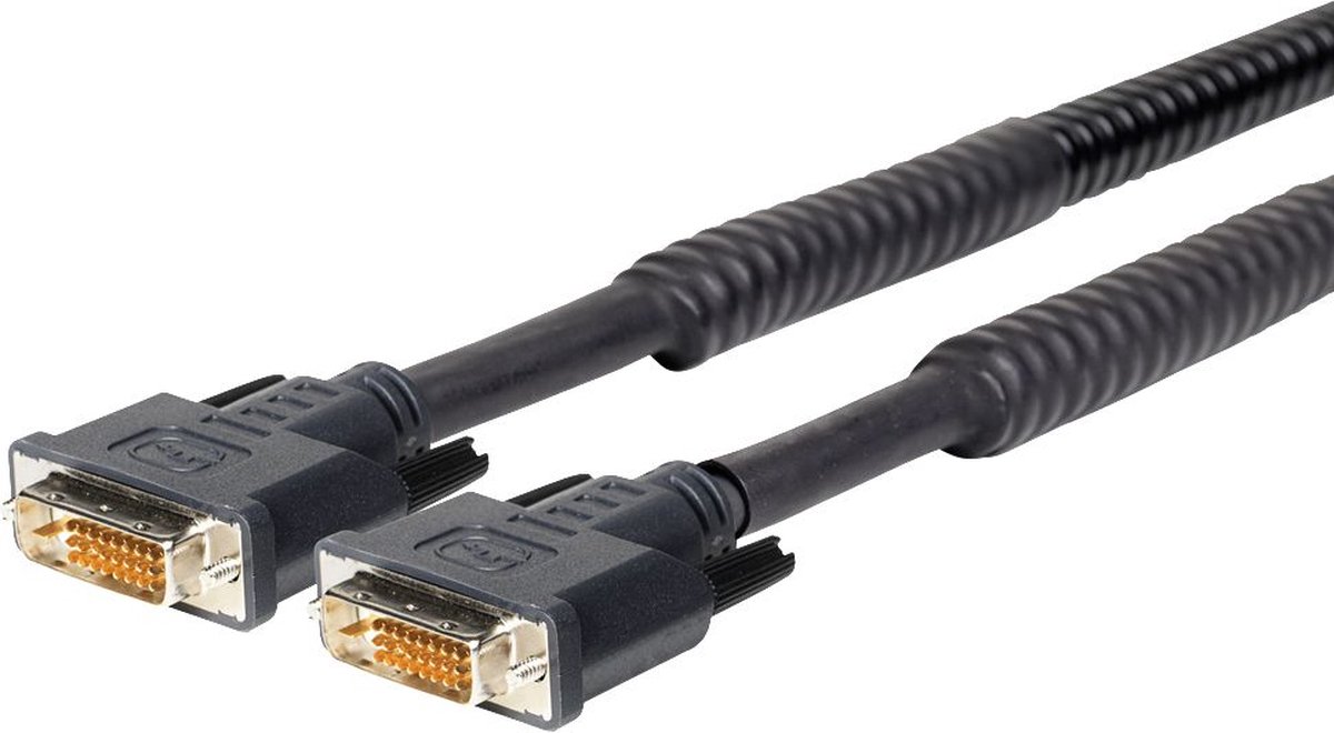 VivoLink PRODVIAM10 10m DVI-D DVI-D Zwart DVI kabel