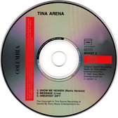 Tina Arena ‎– Show Me Heaven / Message (Live) / Greatest Gift 3 Track Cd Maxi 1995