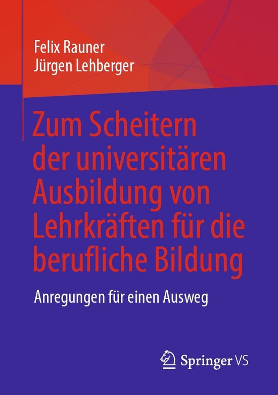 Zum Scheitern der universitären Ausbildung von Lehrkräften ... - cover