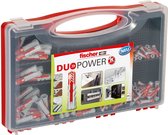 fischer Red-Box DuoPower pluggen - assortimentsdoos universeelpluggen - geschikt voor alle bouwmaterialen, zelfs gipsplaten - 280 stuks