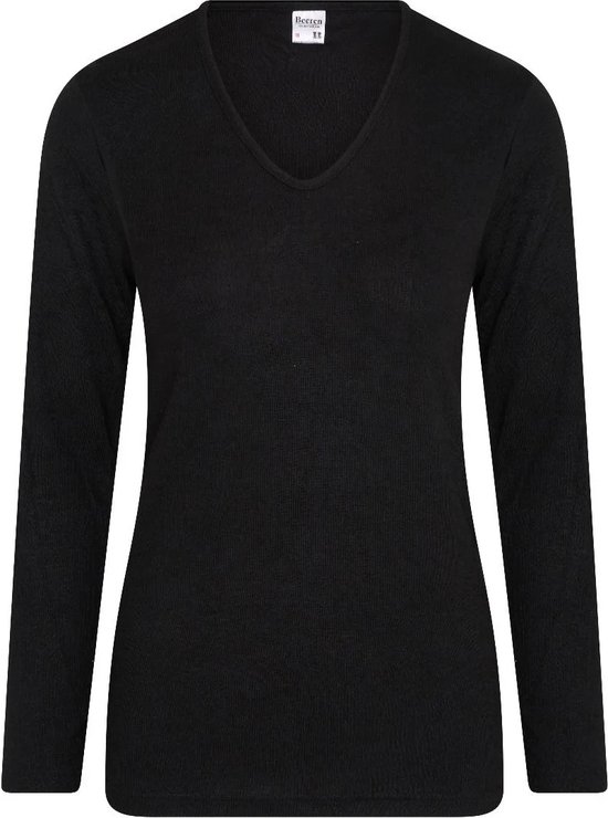 Beeren dames Thermo shirt lange mouw 07-086 zwart-XL — afbeelding 4