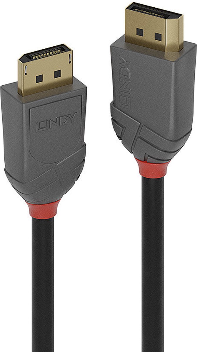 Lindy 36487 DisplayPort kabel 15 m Zwart