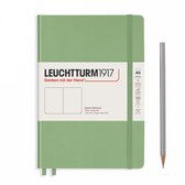 Leuchtturm notitieboek medium pastel groen blanco