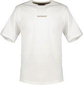 Superdry Micro Logo Graphic Loose T-shirt Met Korte Mouwen Wit 2XL Man