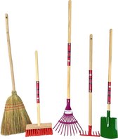 Synx Tools Childcare Set 5 Pieces - outils pour enfants - enfants au travail - outils de jardin enfants - outils de jardin - ensemble d'outils de jardin
