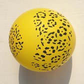 Ballonnen - Ballon - Leopard ballonnen - 10stuks - Partyballon - Feestdecoratie - 10 ballonnen - Jungle thema - Geel