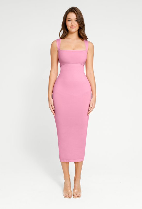 Style Solutions | Maxi Jurk One 367 Roze M/L