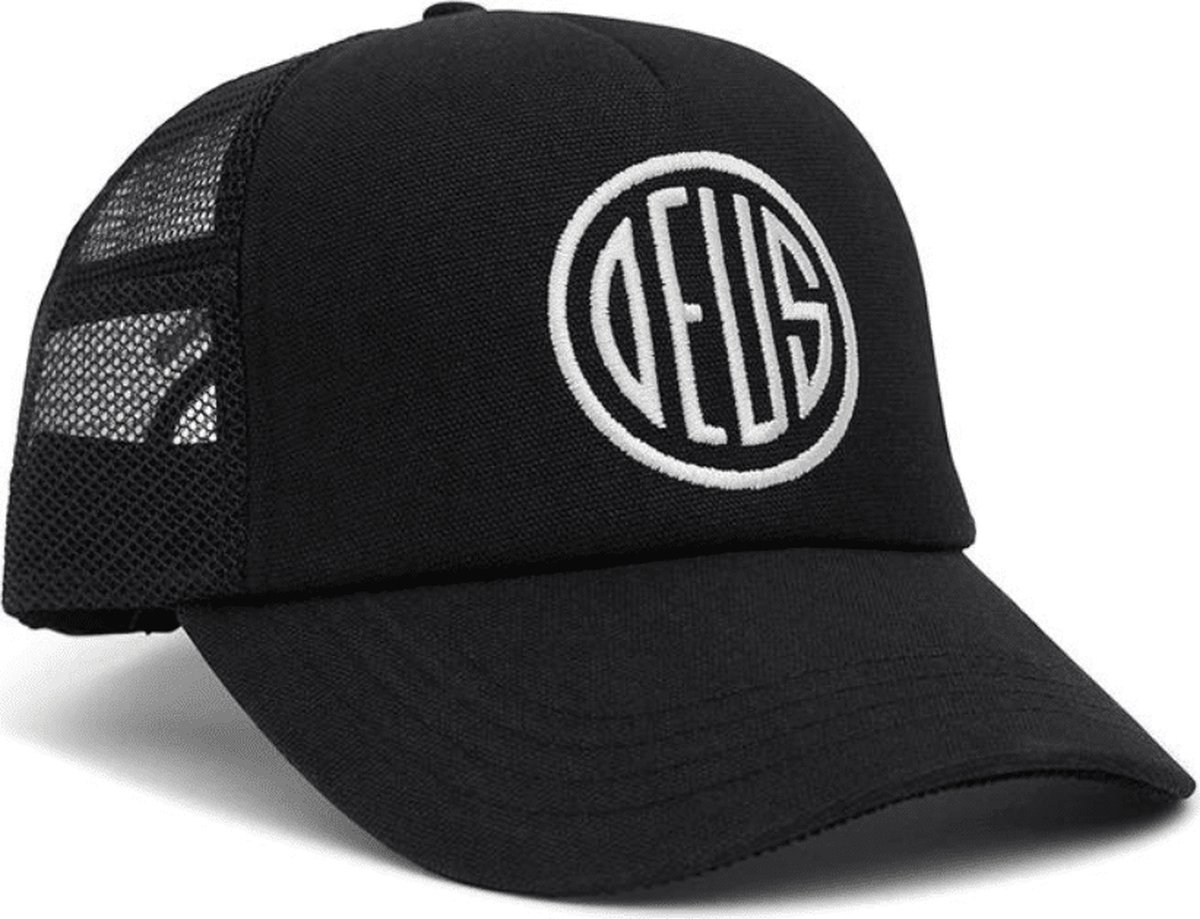 Deus Pill Black Trucker Cap