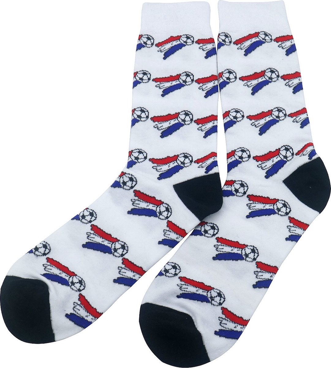 Voetbal Sokken Nederlandse Vlag - Katoen - Unisex - Schoenmaat 38-45