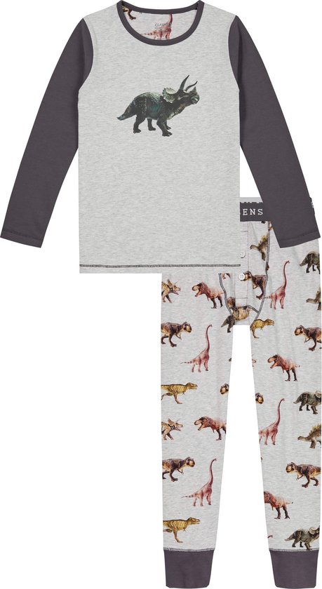 Claesen's Dinosaurus pyjama set Triceratops - lang - maat 128-134