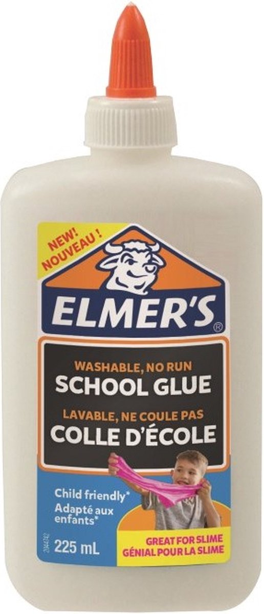 Elmer's Witte PVA-lijm | 225 ml | Uitwasbaar en kindvriendelijk | Geweldig voor het maken van slijm en om mee te knutselen — afbeelding 10