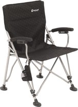 Chaise de camping Campo Outwell - Noir / argent