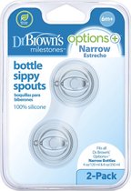 Dr. Brown's Options+ Sippy Spout - Smalle halsfles - 2 stuks