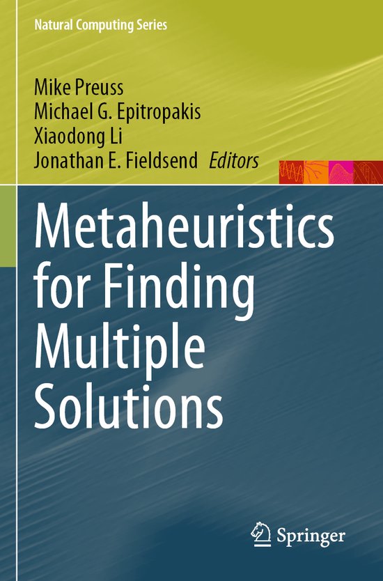 Natural Computing Series- Metaheuristics for Finding Multipl ... - cover