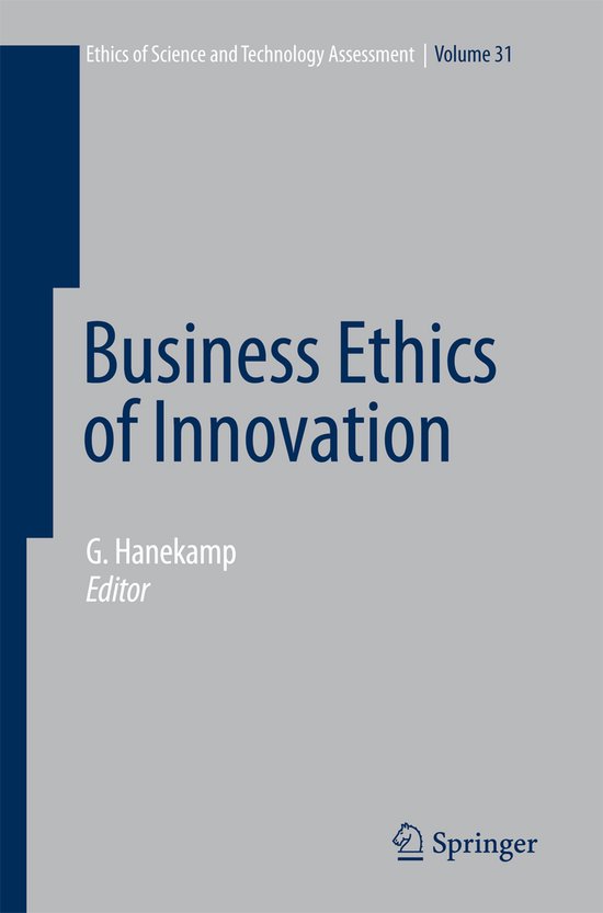 Business Ethics of Innovation - cover