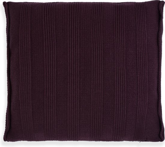 Sierkussen Jesse Knit Factory - Aubergine - 50x50