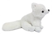 Pia Soft Toys Knuffeldier Poolvos - zachte pluche stof - wit - premium kwaliteit knuffels - 23 cm - Poolvossen