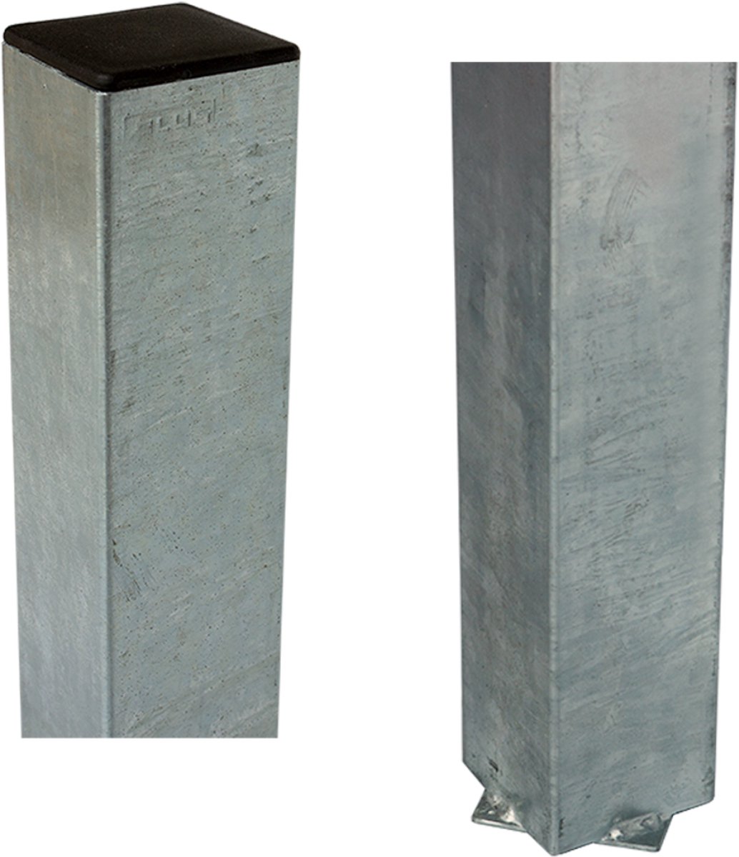 Bol.com Stalen paal vierkant 8x8x236cm aanbieding