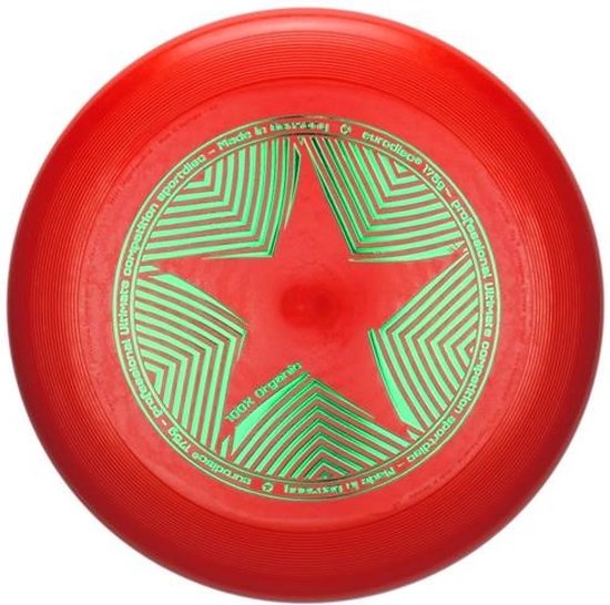 Frisbee Eurodisc Ultimate Star 175g - 100% Recyclé | Frisbee Sportif Écologique Unisex