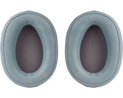 Somstyle Oorkussens Geschikt Voor Sony WH-H900N / MDR-100ABN - 2 Stuks - Zacht Schuim - Eiwitleer - Lichtblauw