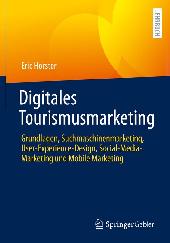 Business and Economics (German Language) - Digitales Tourism ... - cover