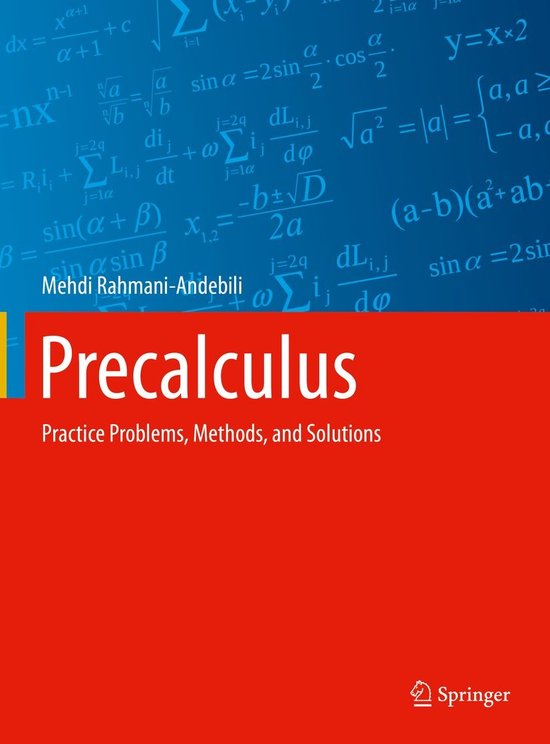 Mathematics and Statistics (R0) - Precalculus - cover