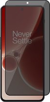 Privacy Screenprotector geschikt voor OnePlus Nord 3 - Volledig Dekkend Glas Screen Protector