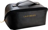 Somstyle Luxe Toilettas - Beautycase voor Dames - Cosmetica Tas - Zwart